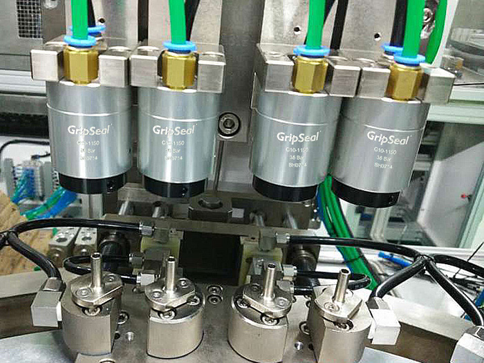 氣動(dòng)接頭用于自動(dòng)化測試 